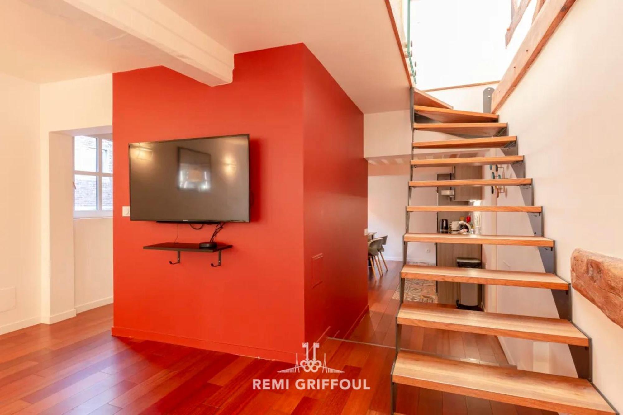 Апартаменти Le Reve D'Alice Charming Duplex 80 M 4 People Heart Of Онфлер Екстер'єр фото